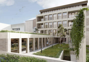 Achtergevel tuin zijdelings